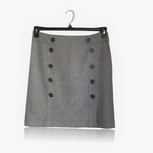 Ann Taylor Front Button Skirt